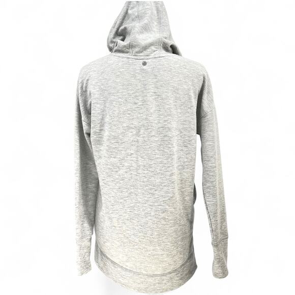 YOGALICIOUS Woman's Faux Wrap Cowl Neck Hoodie S Athleisure Gorpccore Campy - Picture 5 of 8